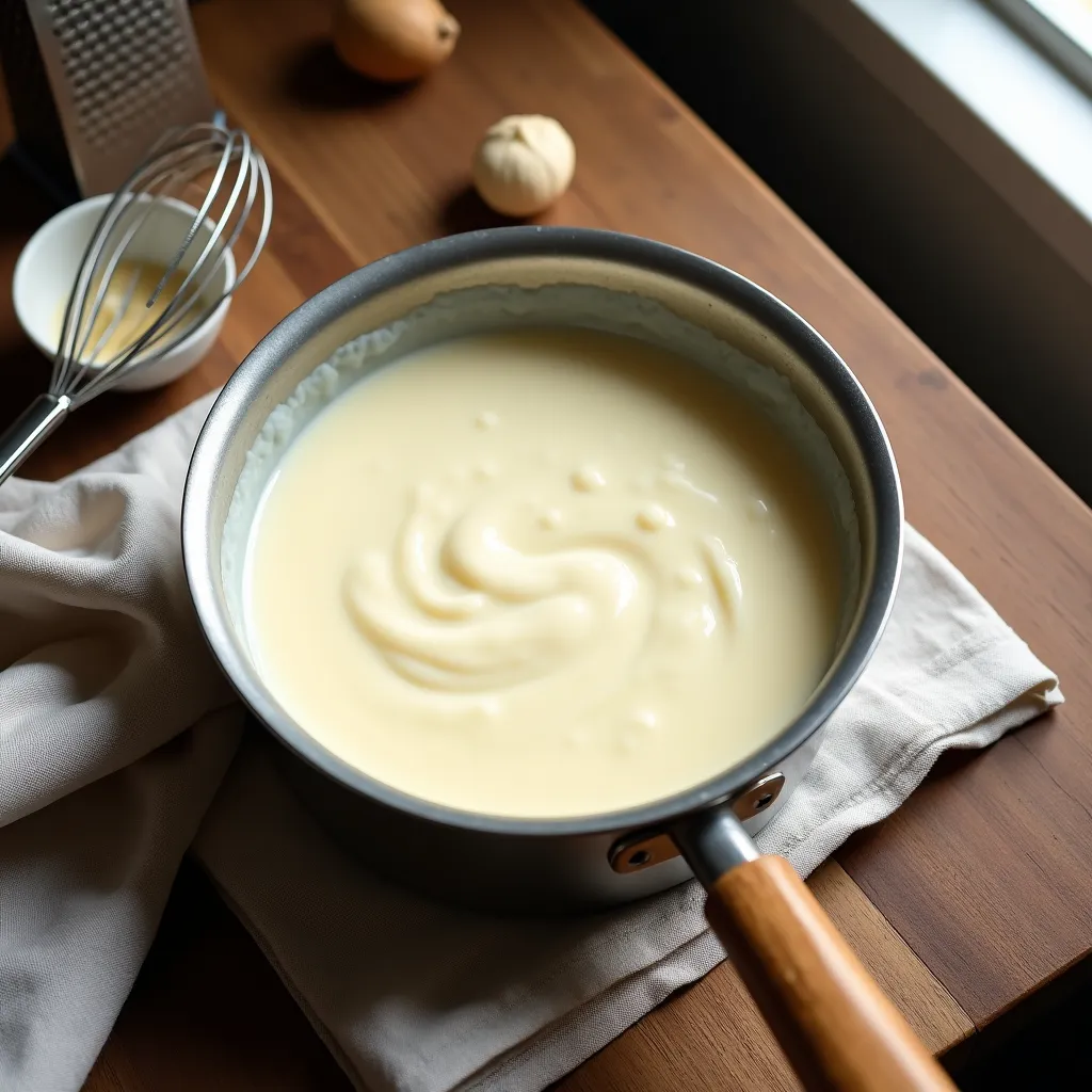 Sauce béchamel maison