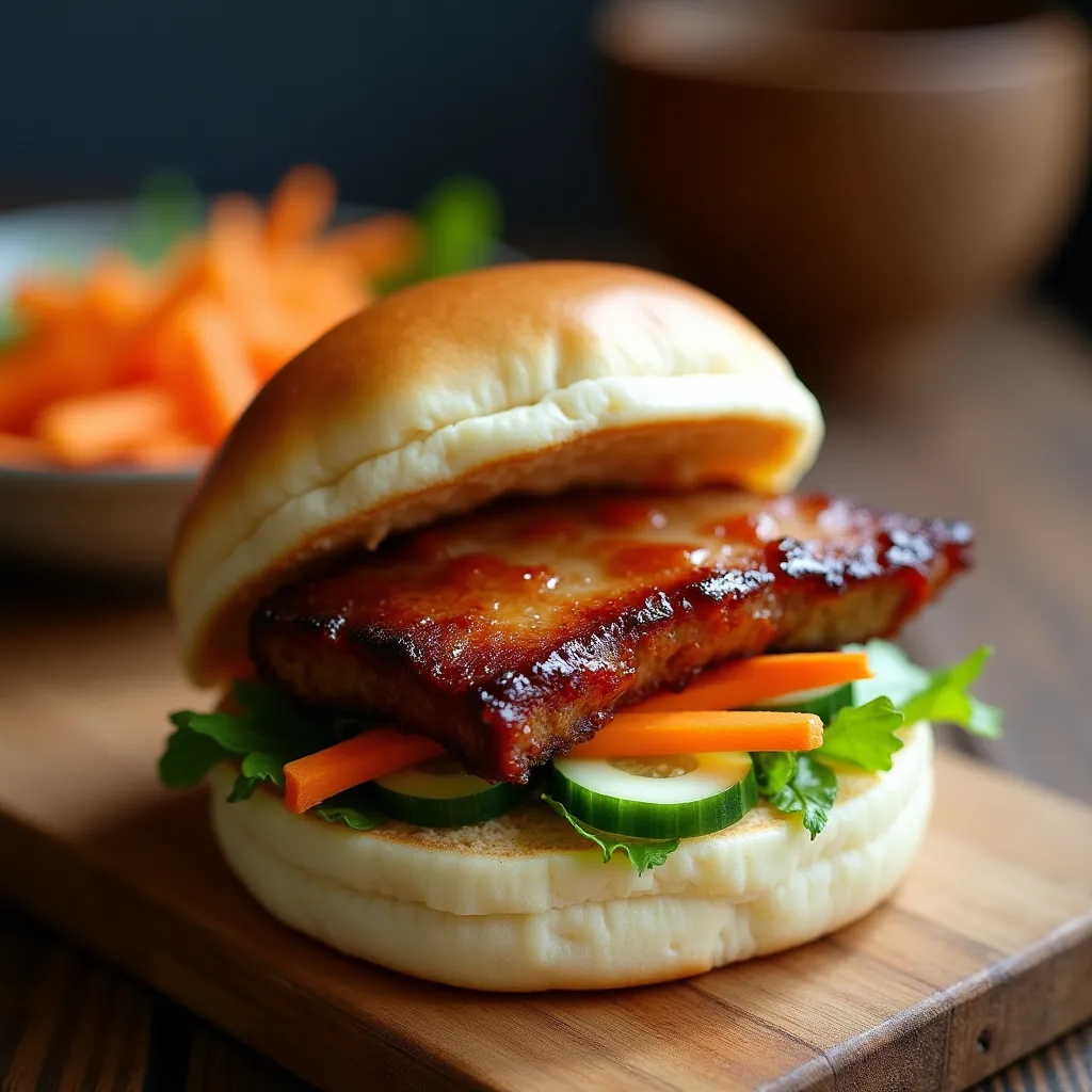 Bao buns au porc laqué